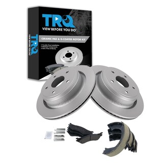 Foto 1 | Kit De Pastillas De Freno Y Rotor Trq Trasero Para Dodge Ram 1500 2004-2006 - Venta Internacional.