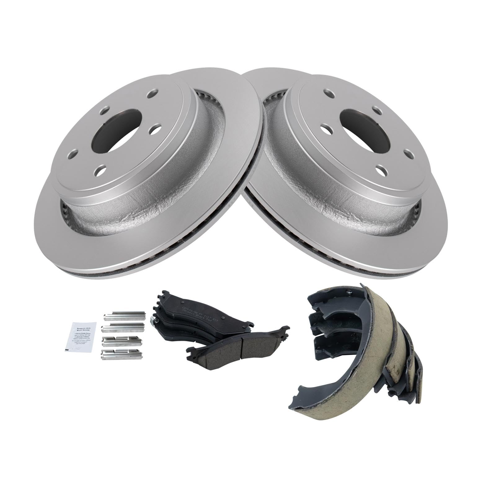 Foto 2 | Kit De Pastillas De Freno Y Rotor Trq Trasero Para Dodge Ram 1500 2004-2006 - Venta Internacional.