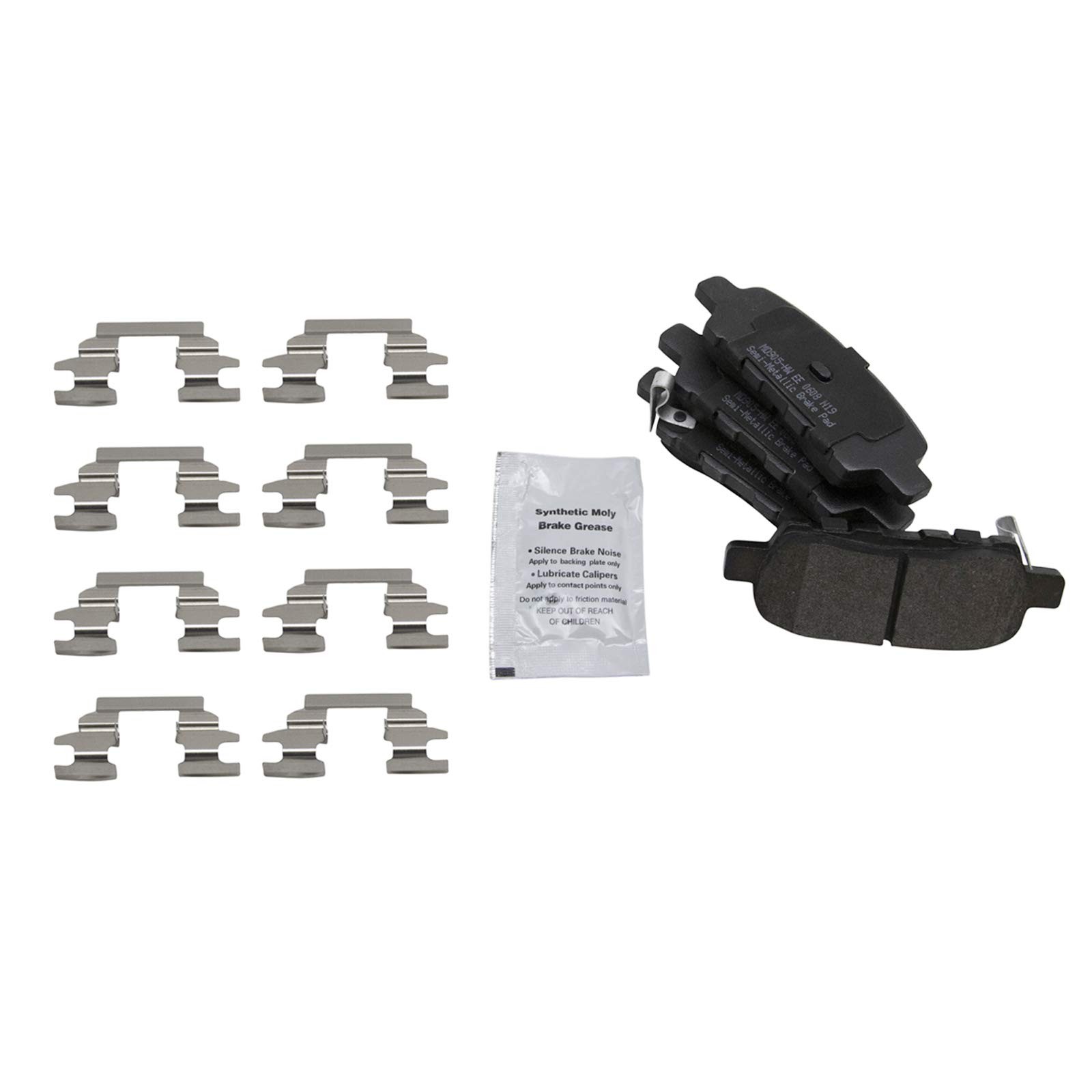 Foto 4 pulgar | Kit De Pastillas De Freno Y Rotor Trq Trasero Semimetálico Para Nissan Rogue - Venta Internacional.