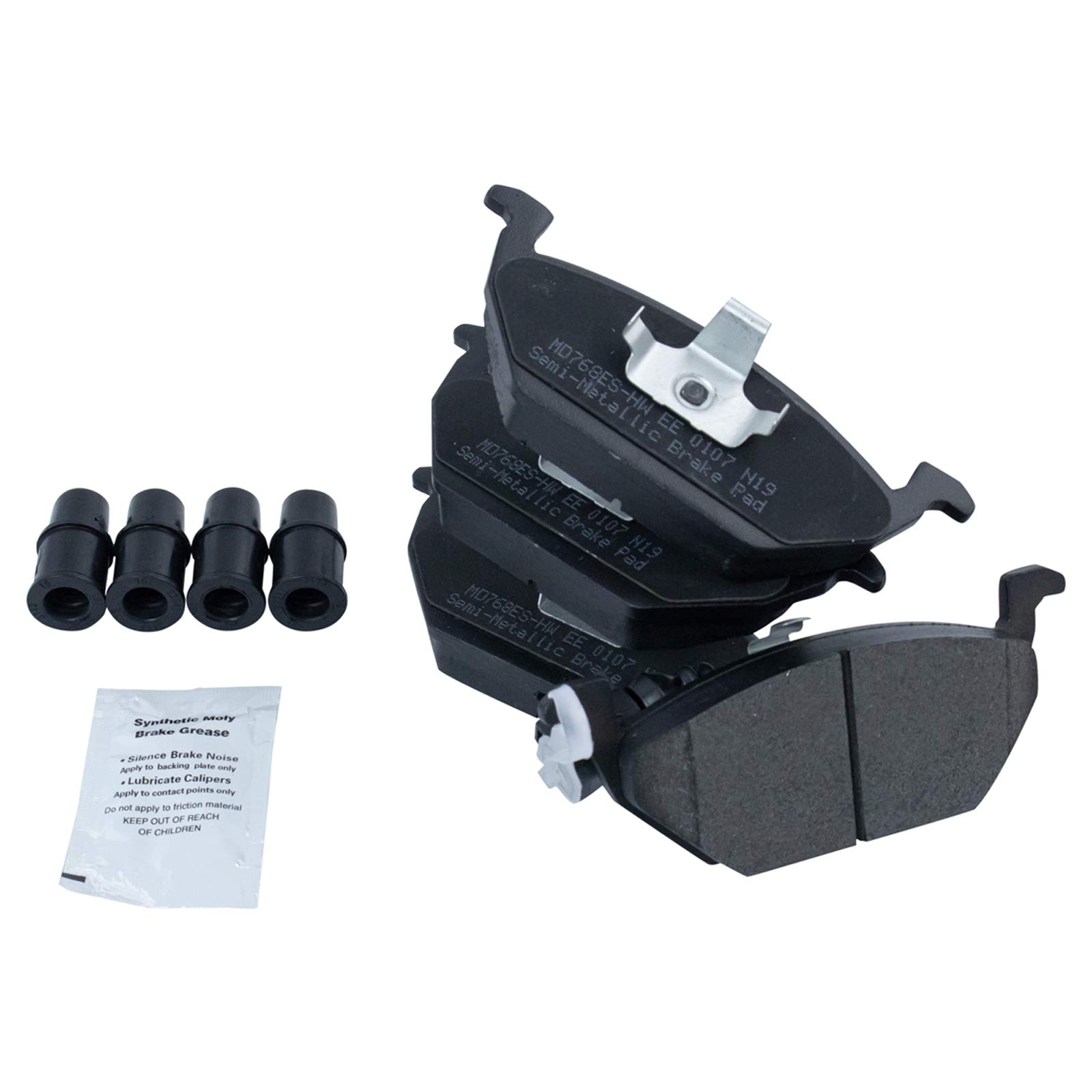 Foto 4 pulgar | Kit De Pastillas De Freno Y Rotor Trq Delantero Semimetálico Para Vw Beetle - Venta Internacional.