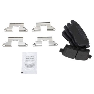 Foto 3 | Kit De Pastillas De Freno Y Rotor Trq Trasero Semimetálico Para Mazda Cx-7 - Venta Internacional.