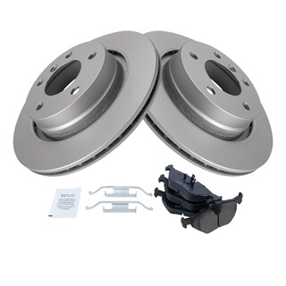 Foto 2 | Kit De Pastillas De Freno Y Rotor Trq Trasero Compatible Con Bmw 323ci 323i 328ci 328i 2000 - Venta Internacional.