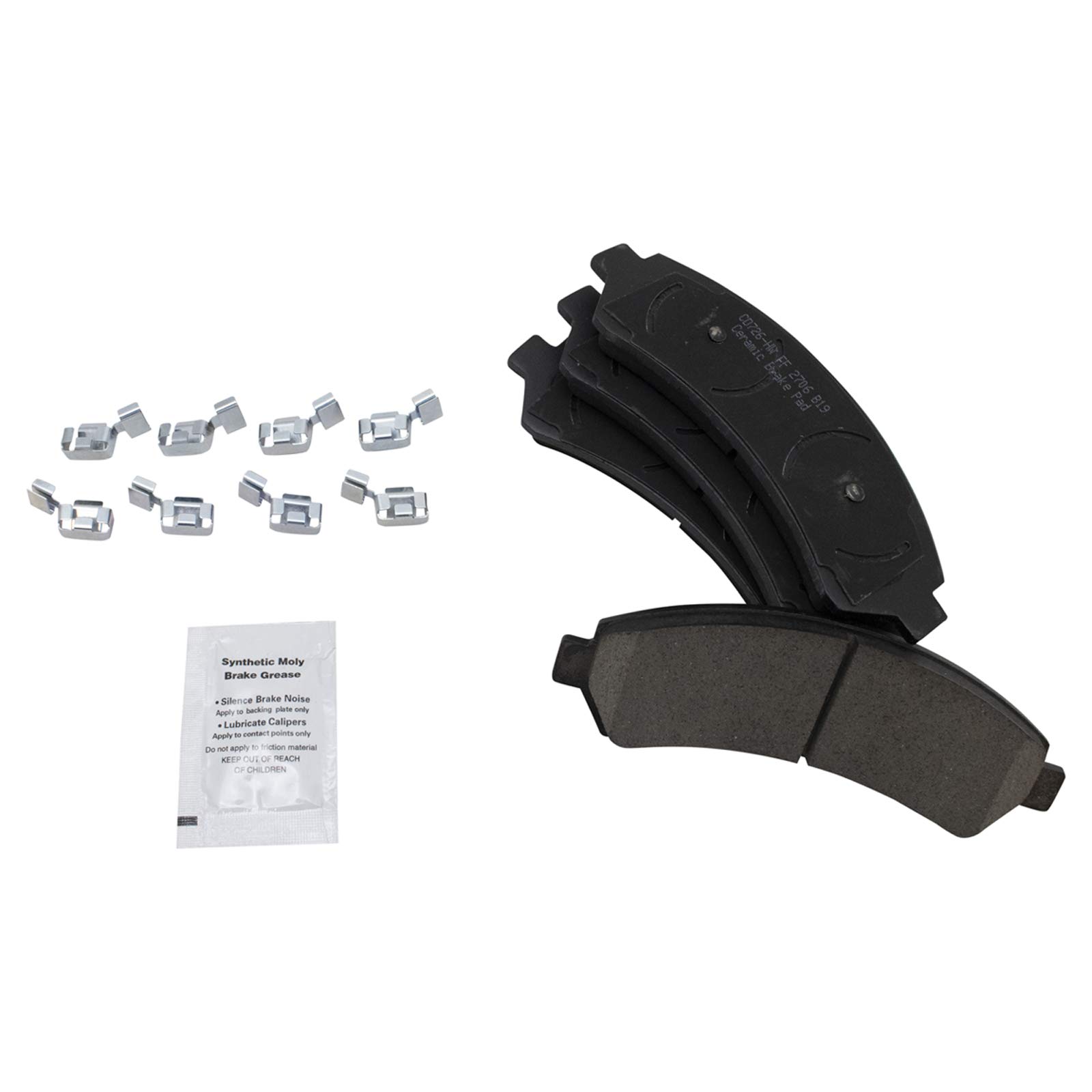 Foto 7 pulgar | Kit De Pastillas De Freno Y Rotor Trq Ceramic Para Chevrolet Blazer - Venta Internacional.