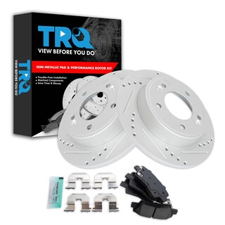 Foto 1 | Kit De Pastillas De Freno Y Rotor Trq Trasero Para Hyundai 14-18 Kia 12-16 - Venta Internacional.