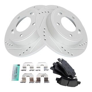 Foto 2 | Kit De Pastillas De Freno Y Rotor Trq Trasero Para Hyundai 14-18 Kia 12-16 - Venta Internacional.