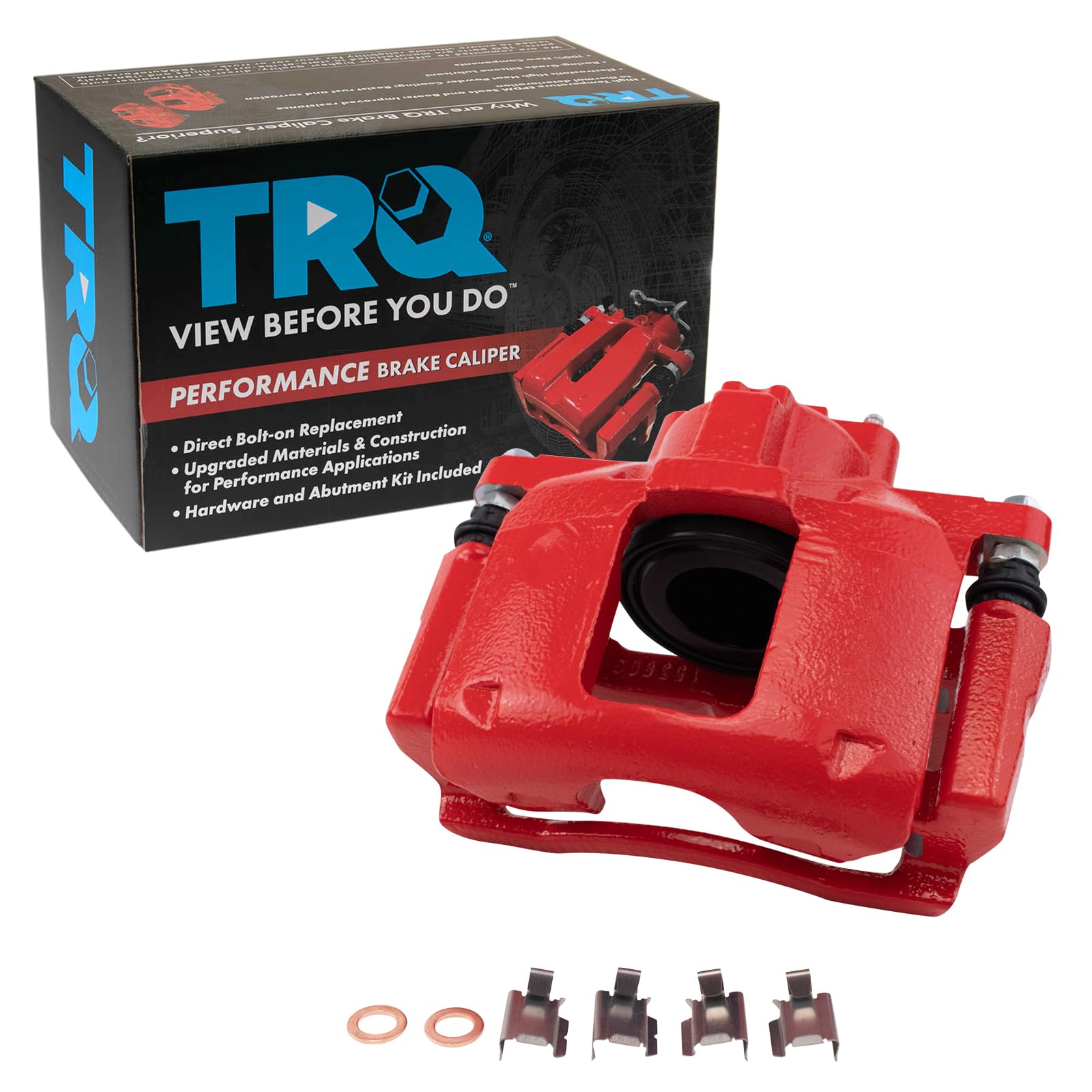 Pinza De Freno Trq Delantera Izquierda Con Soporte Rojo Para Dodge Journey - Venta Internacional. $3,394
