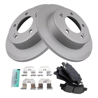Foto 2 | Kit De Pastillas De Freno Y Rotor Trq Trasero Para Hyundai 14-18 Kia 12-16 - Venta Internacional.