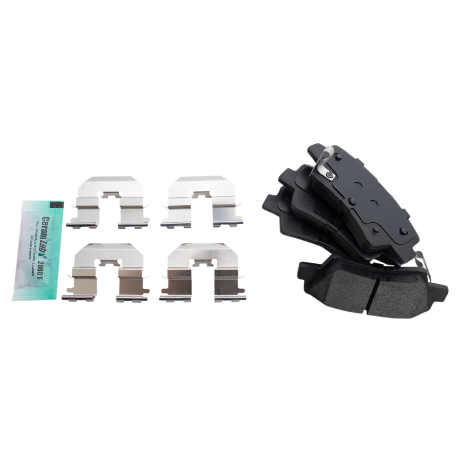 Foto 4 pulgar | Kit De Pastillas De Freno Y Rotor Trq Trasero Para Hyundai 14-18 Kia 12-16 - Venta Internacional.