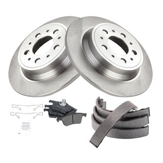 Foto 2 | Kit De Pastillas Y Rotor De Freno Trq Trasero Semimetálico Para Volvo S60 S80 V70 Xc70 - Venta Internacional.