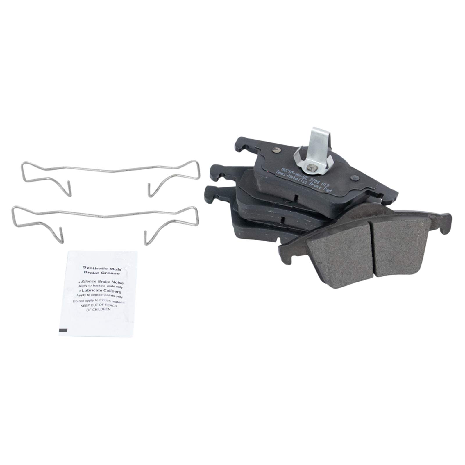 Foto 3 | Kit De Pastillas Y Rotor De Freno Trq Trasero Semimetálico Para Volvo S60 S80 V70 Xc70 - Venta Internacional.