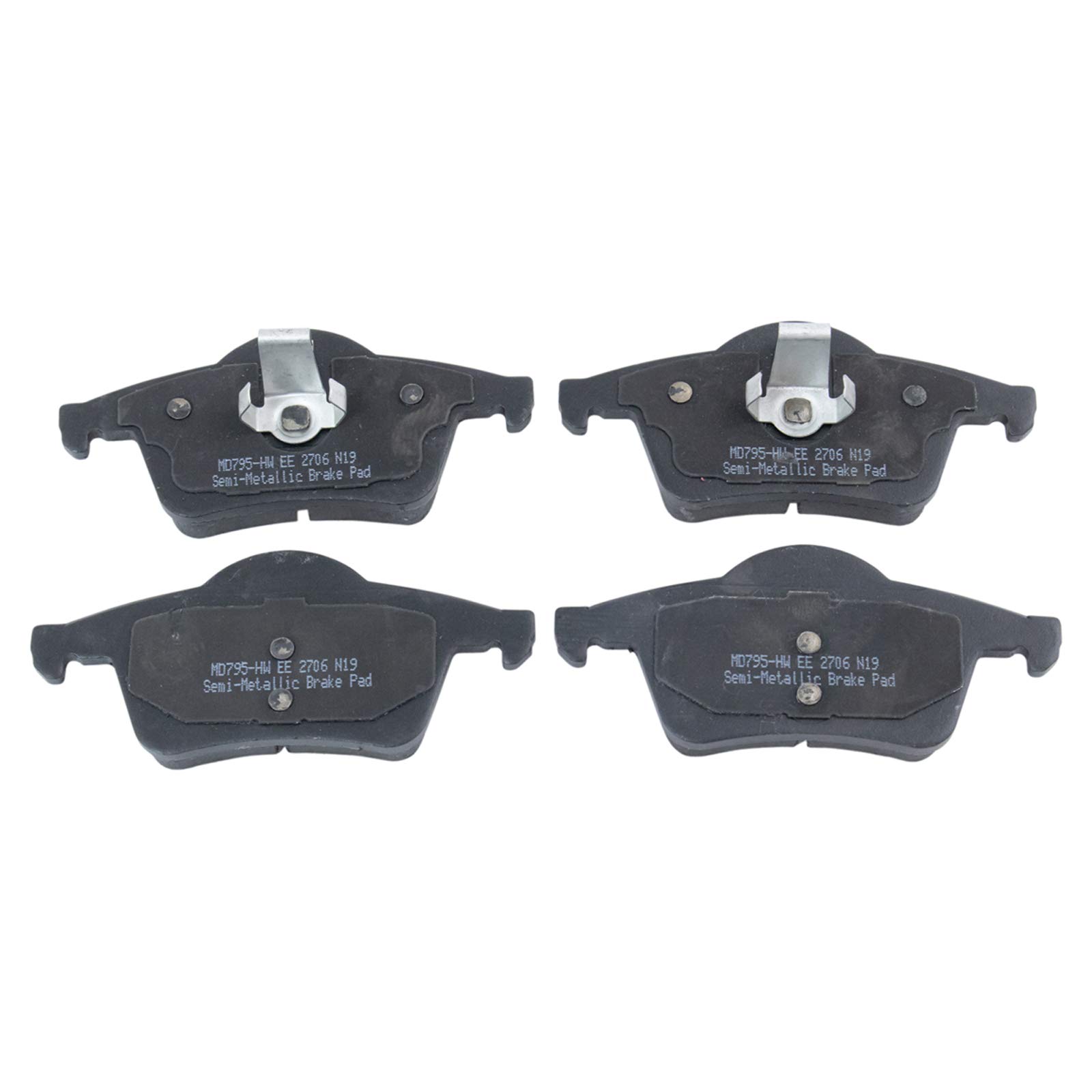 Foto 4 | Kit De Pastillas Y Rotor De Freno Trq Trasero Semimetálico Para Volvo S60 S80 V70 Xc70 - Venta Internacional.
