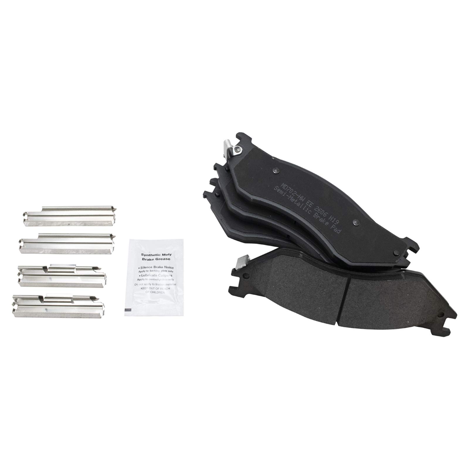 Foto 4 pulgar | Kit De Pastillas De Freno Y Rotor Trq Semimetálico Para Dodge Ram 1500 - Venta Internacional.