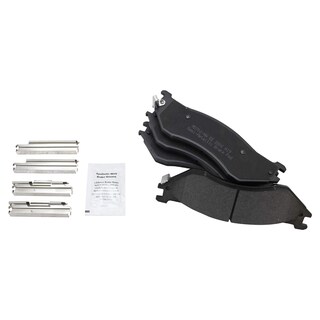 Foto 3 | Kit De Pastillas De Freno Y Rotor Trq Semimetálico Para Dodge Ram 1500 - Venta Internacional.