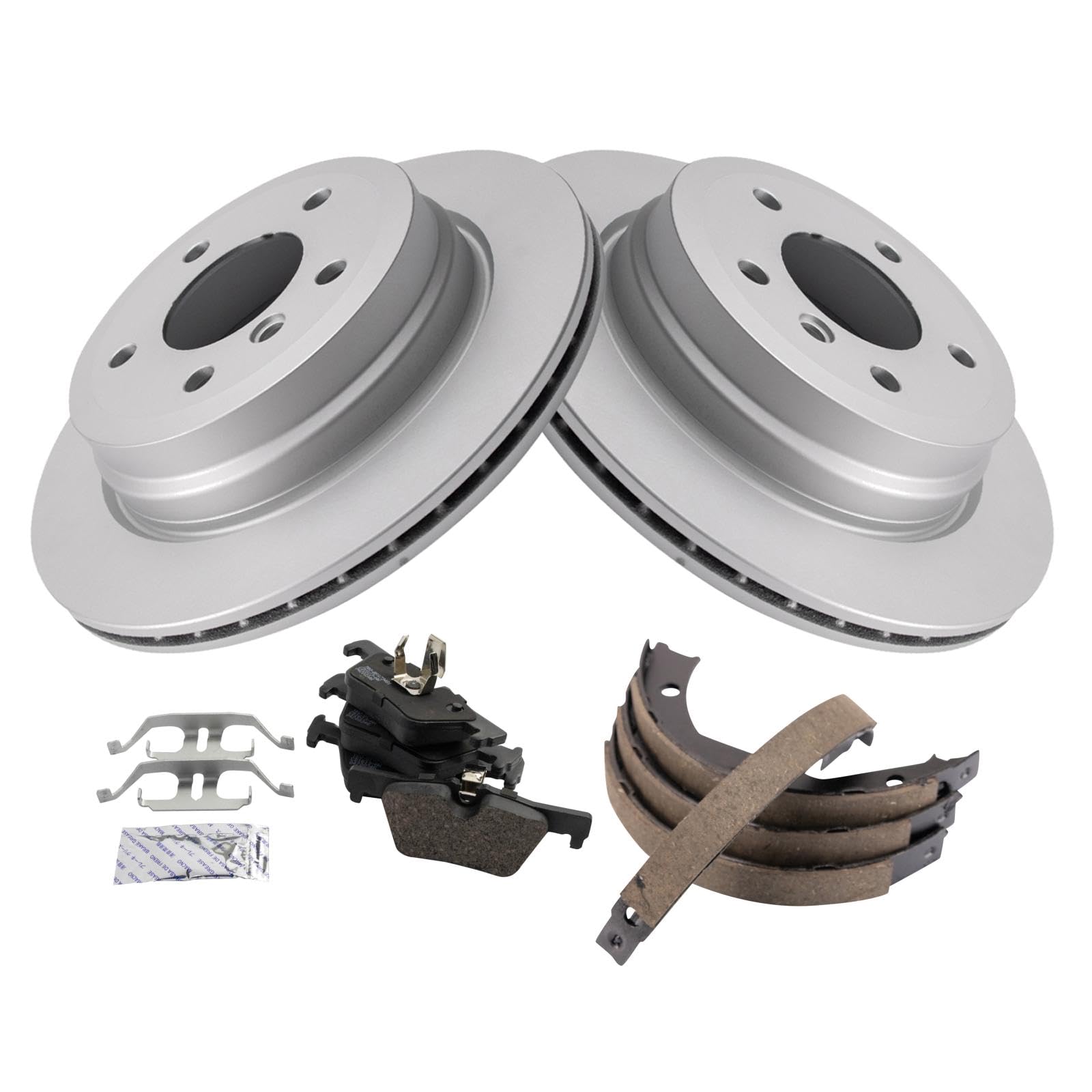 Foto 3 pulgar | Kit De Pastillas De Freno Y Rotor Trq Trasero Compatible Con Bmw 328i 2012-2013 - Venta Internacional.