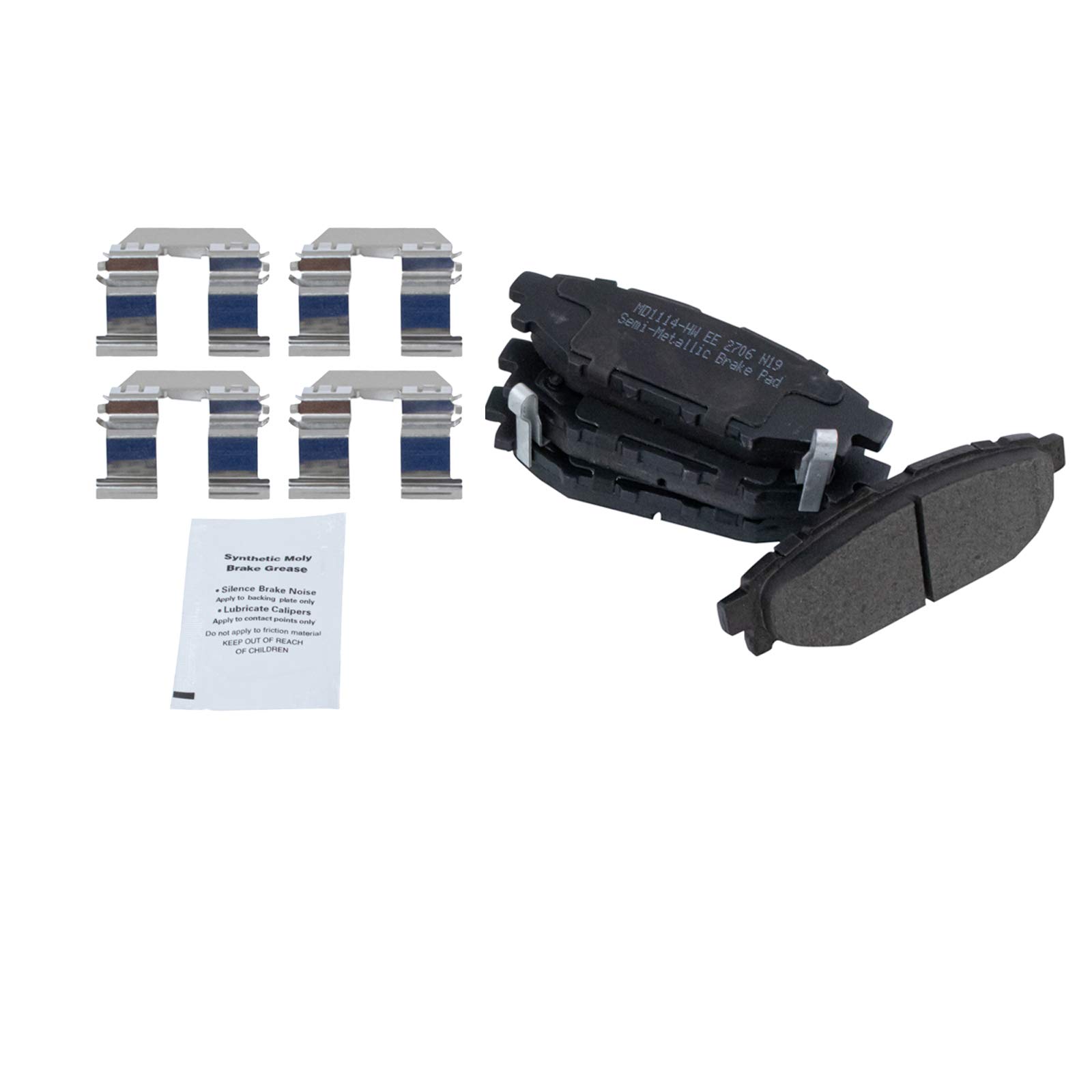 Foto 3 | Kit De Pastillas De Freno Y Rotor Trq Trasero Para Subaru Wrx 2015-2019 - Venta Internacional.