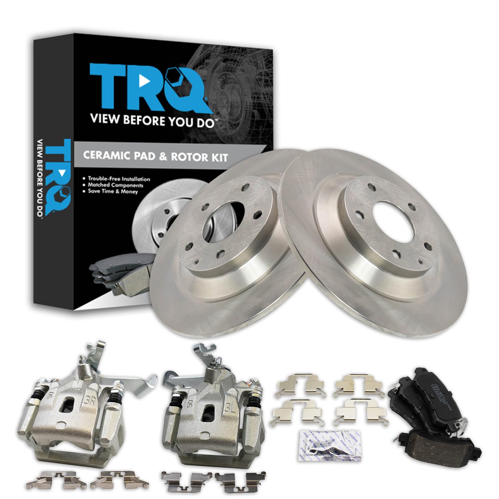 Foto 2 pulgar | Kit De Pastillas De Freno Y Rotor Trq Rear Ceramic 2013-2015 Para Mazda Cx-5 - Venta Internacional.