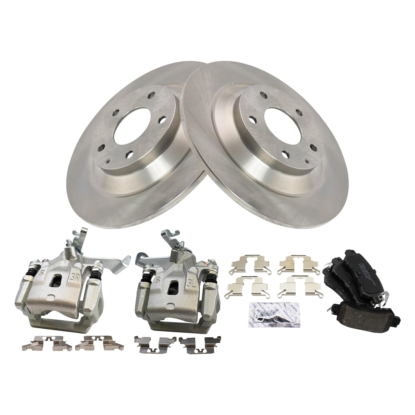 Foto 3 pulgar | Kit De Pastillas De Freno Y Rotor Trq Rear Ceramic 2013-2015 Para Mazda Cx-5 - Venta Internacional.