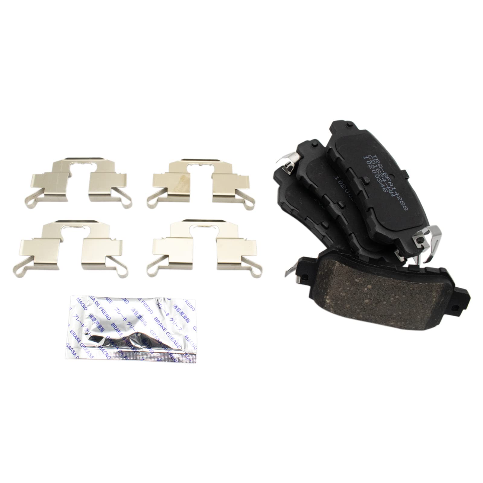 Foto 4 pulgar | Kit De Pastillas De Freno Y Rotor Trq Rear Ceramic 2013-2015 Para Mazda Cx-5 - Venta Internacional.