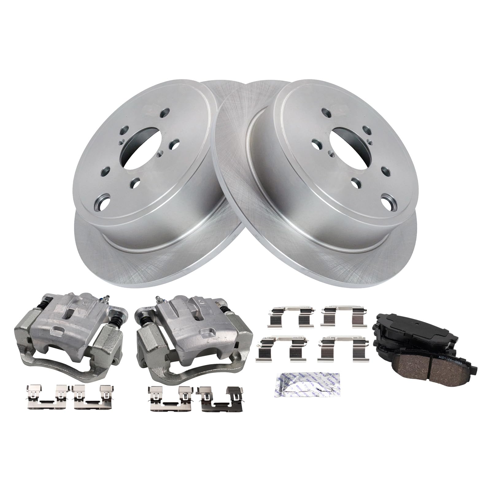 Foto 3 pulgar | Kit De Pastillas De Freno Y Rotor Trq Ceramic Para Subaru Brz Legacy - Venta Internacional.