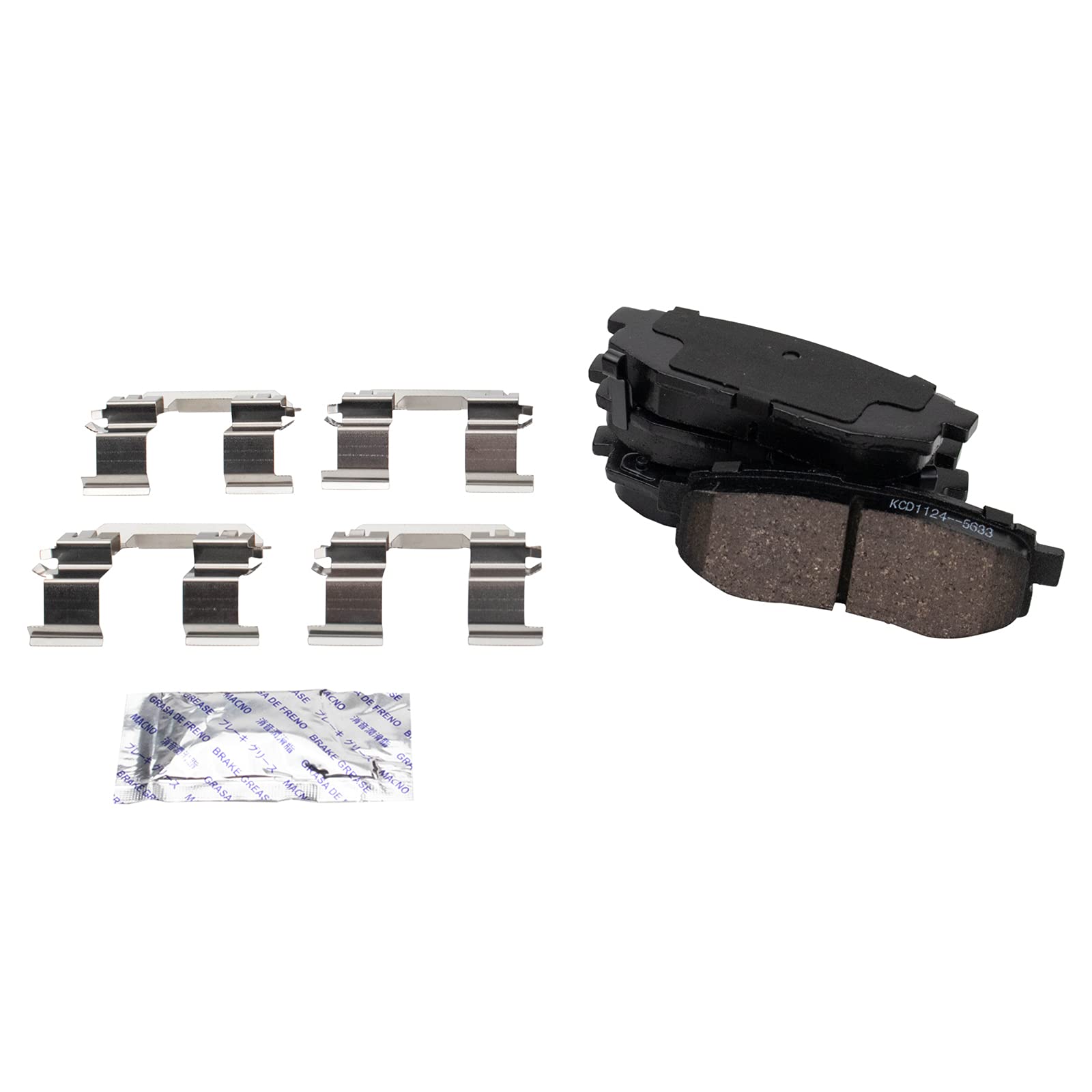Foto 4 pulgar | Kit De Pastillas De Freno Y Rotor Trq Ceramic Para Subaru Brz Legacy - Venta Internacional.