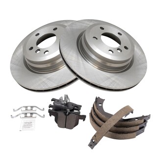 Foto 2 | Kit De Pastillas De Freno Y Rotor Trq Trasero Compatible Con Bmw 2006-2015 - Venta Internacional.