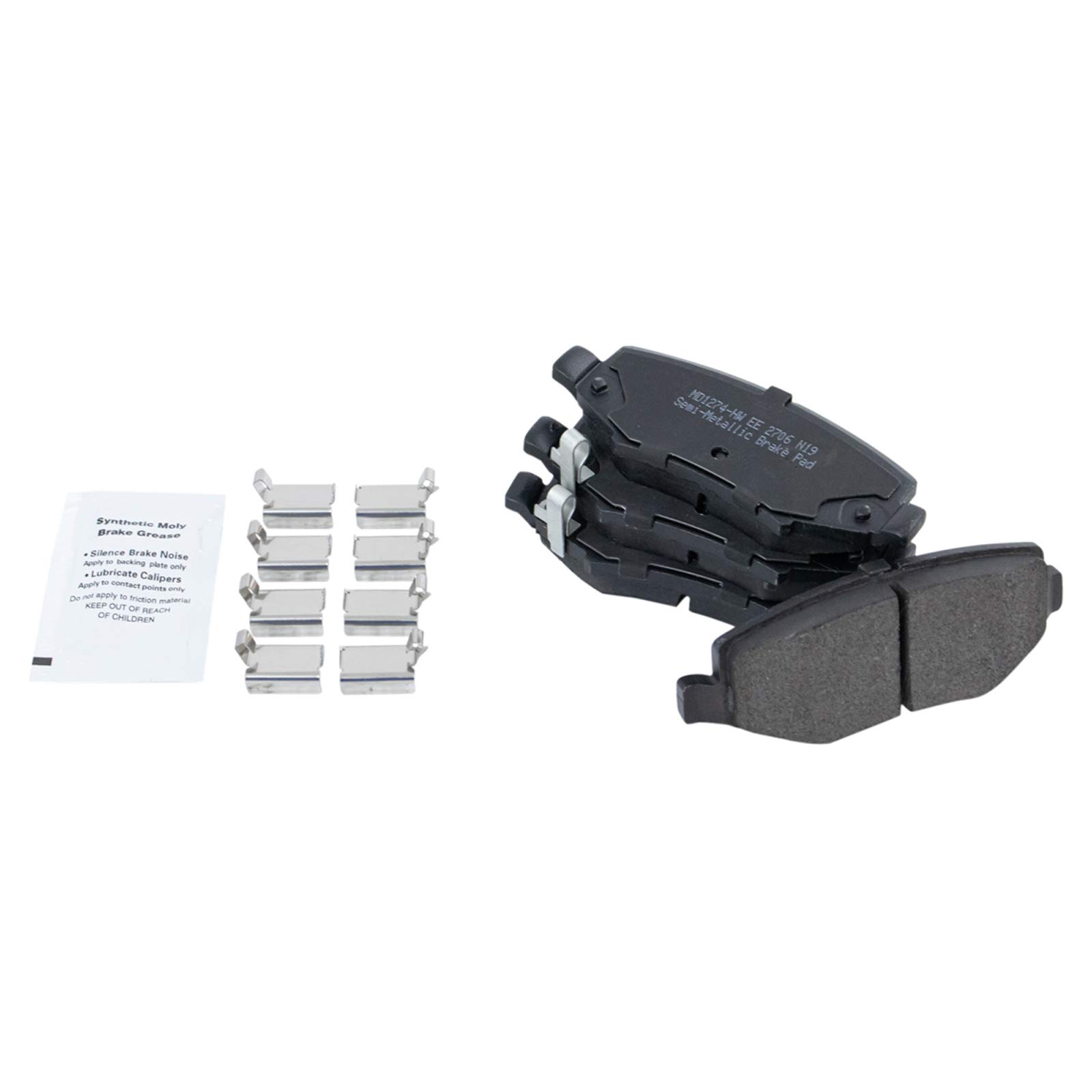 Foto 4 pulgar | Kit De Pastillas De Freno Y Rotor Trq Trasero Semimetálico Para Jeep 2007 - Venta Internacional.