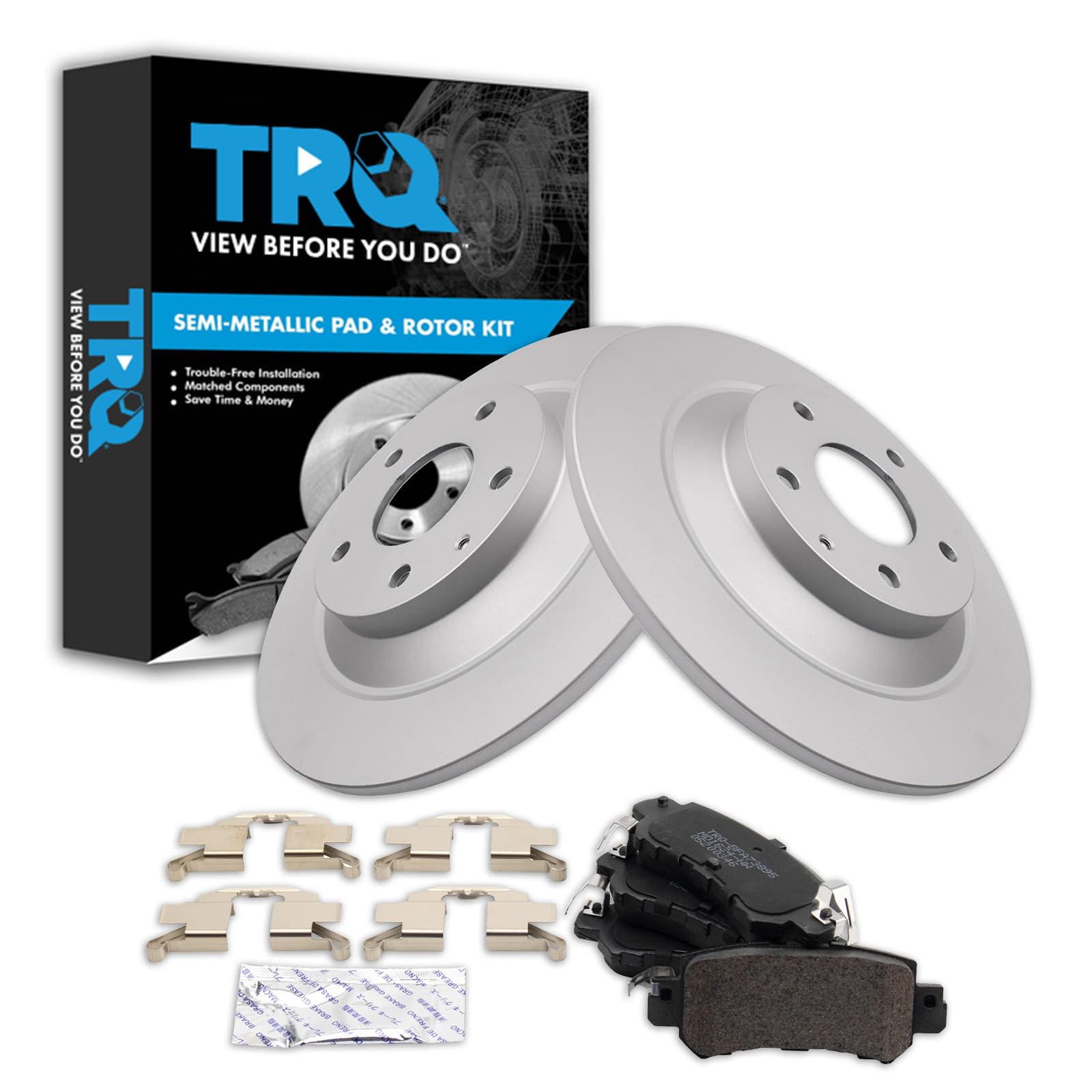Foto 2 pulgar | Kit De Pastillas De Freno Y Rotor Trq Trasero Para Mazda Cx-5 13-15 - Venta Internacional.