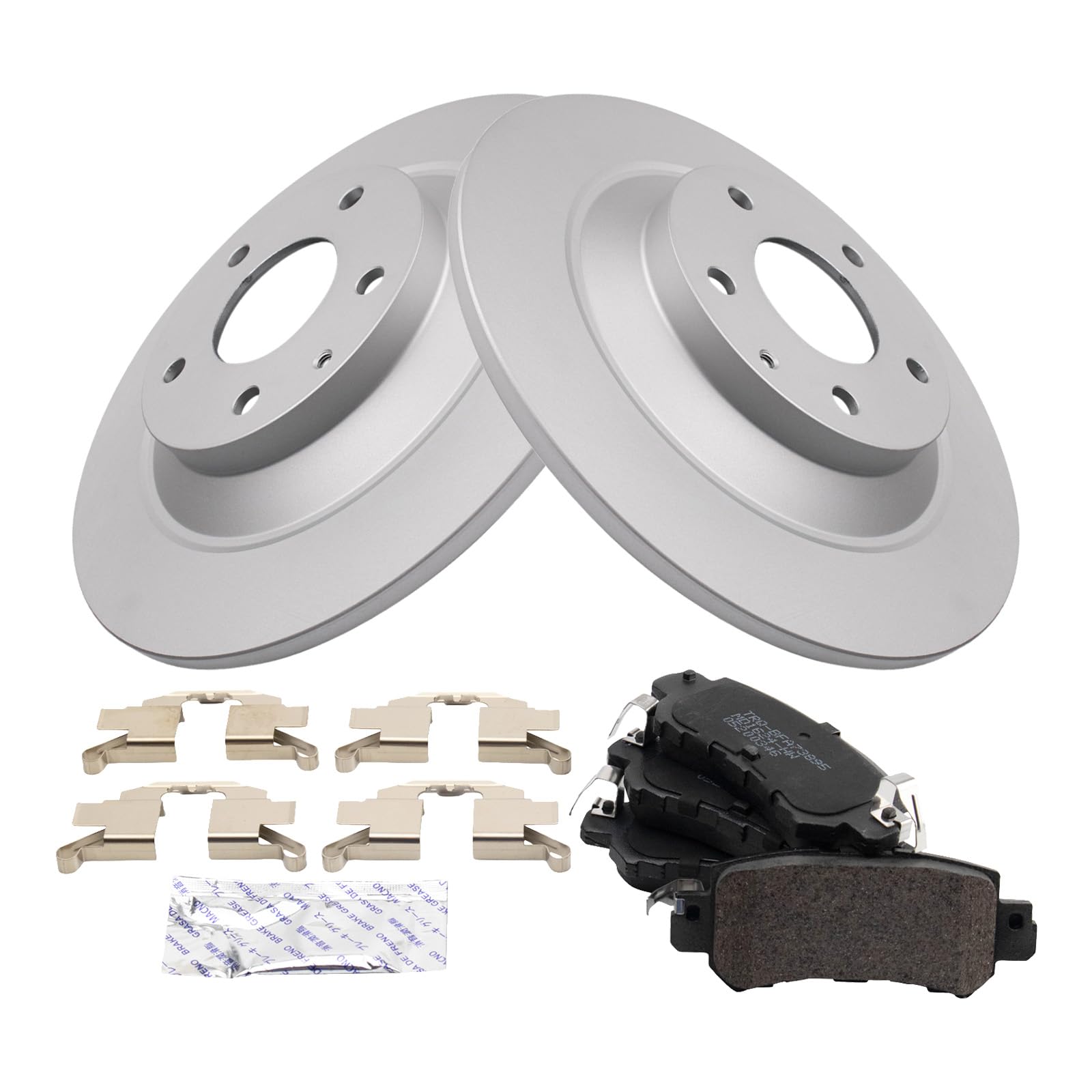 Foto 3 pulgar | Kit De Pastillas De Freno Y Rotor Trq Trasero Para Mazda Cx-5 13-15 - Venta Internacional.