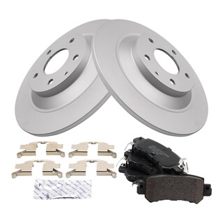 Foto 2 | Kit De Pastillas De Freno Y Rotor Trq Trasero Para Mazda Cx-5 13-15 - Venta Internacional.
