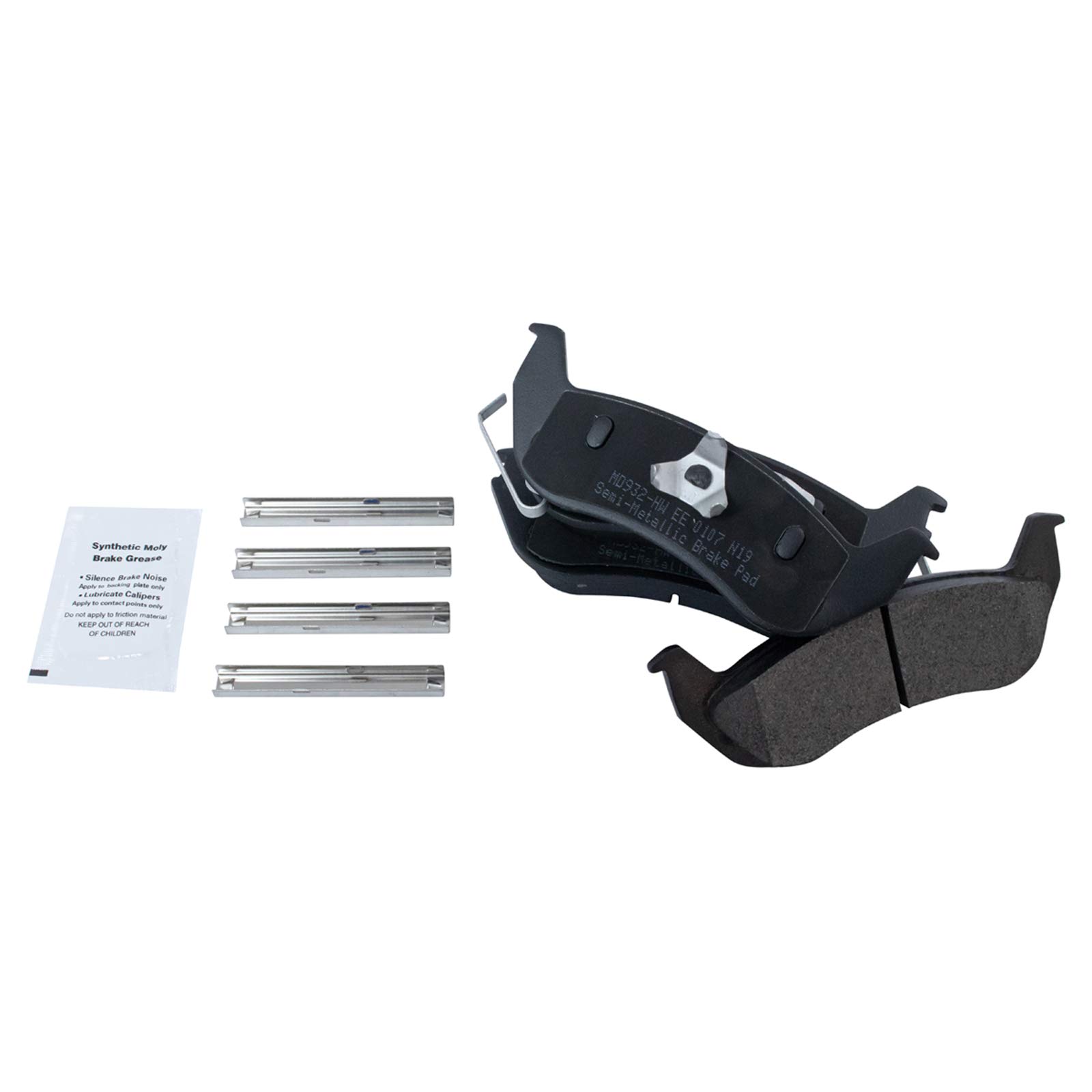 Foto 4 pulgar | Kit De Pastillas De Freno Y Rotor Trq Trasero Semimetálico Para Ford Ranger - Venta Internacional.