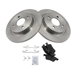 Foto 2 | Kit De Pastillas De Freno Y Rotor Trq Trasero Semimetálico Para Ford Ecosport - Venta Internacional.