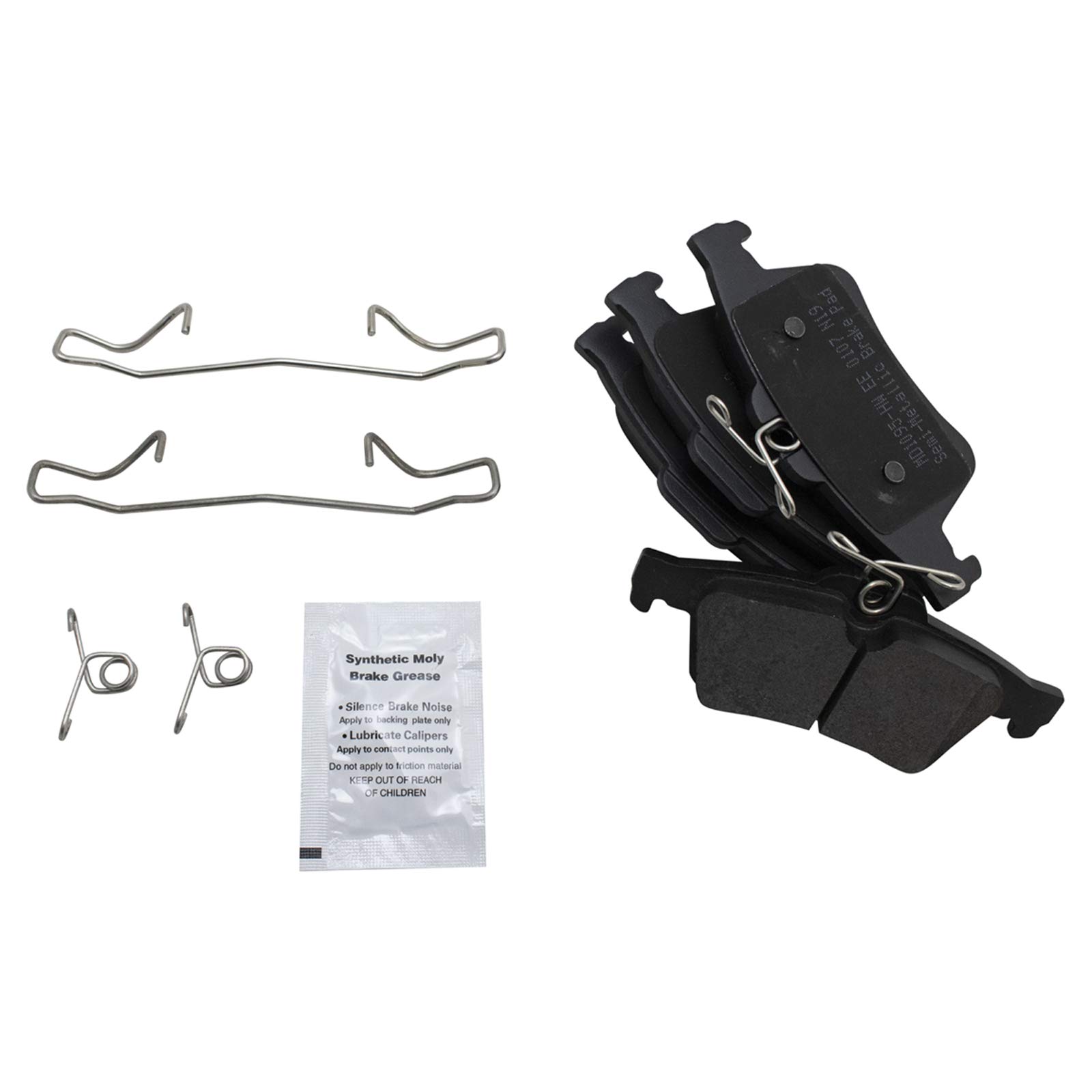 Foto 4 pulgar | Kit De Pastillas De Freno Y Rotor Trq Trasero Semimetálico Para Ford Ecosport - Venta Internacional.