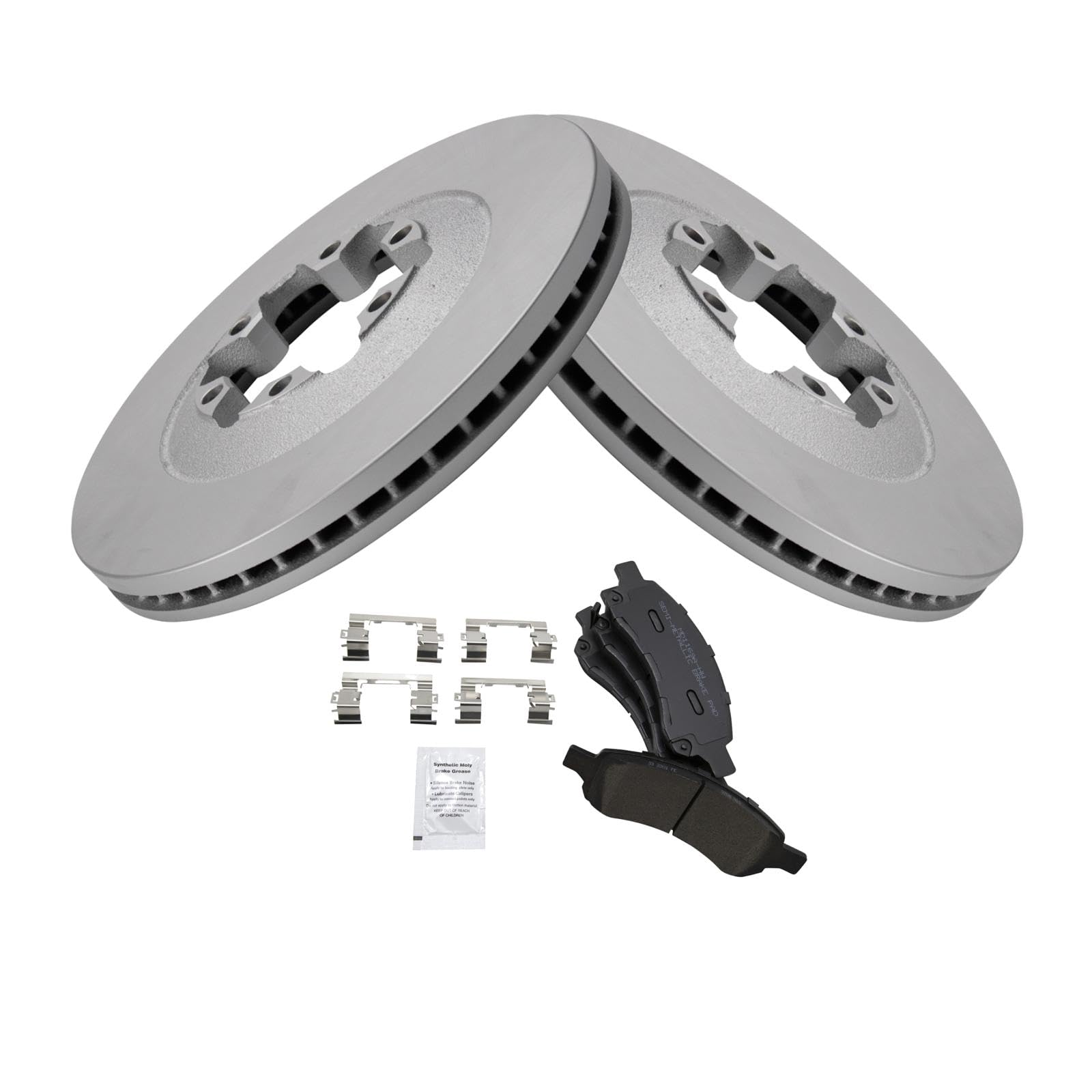 Foto 3 pulgar | Kit De Pastillas De Freno Y Rotor Trq Para Chevrolet Colorado 2009-2012 - Venta Internacional.