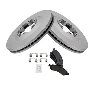 Foto 2 | Kit De Pastillas De Freno Y Rotor Trq Para Chevrolet Colorado 2009-2012 - Venta Internacional.