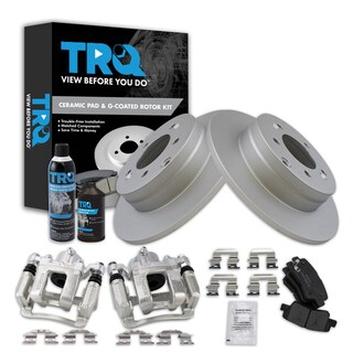 Foto 1 | Kit De Pastillas De Freno Y Rotor Trq Trasero Para Hyundai Sonata Kia Optima - Venta Internacional.