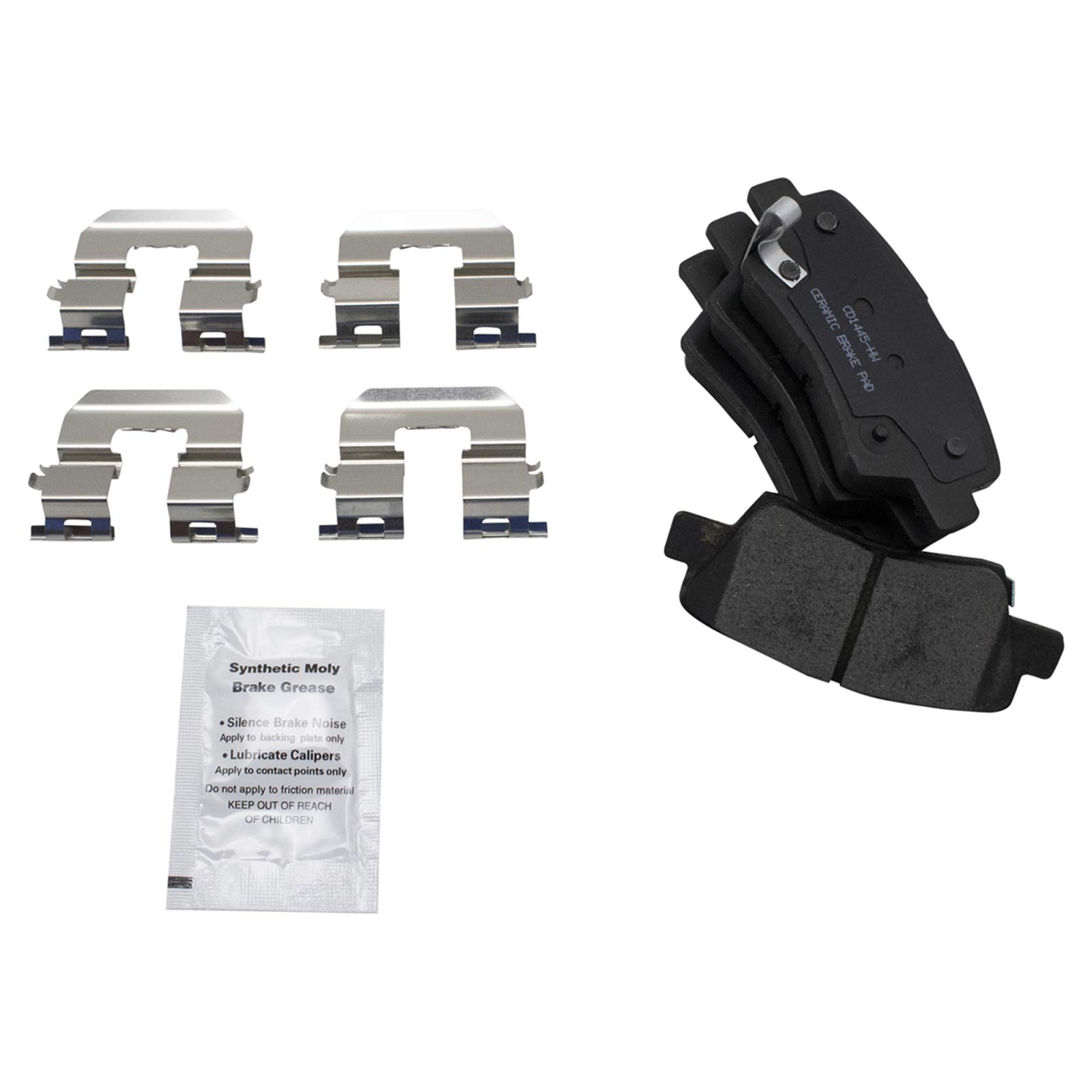 Foto 4 pulgar | Kit De Pastillas De Freno Y Rotor Trq Trasero Para Hyundai Sonata Kia Optima - Venta Internacional.