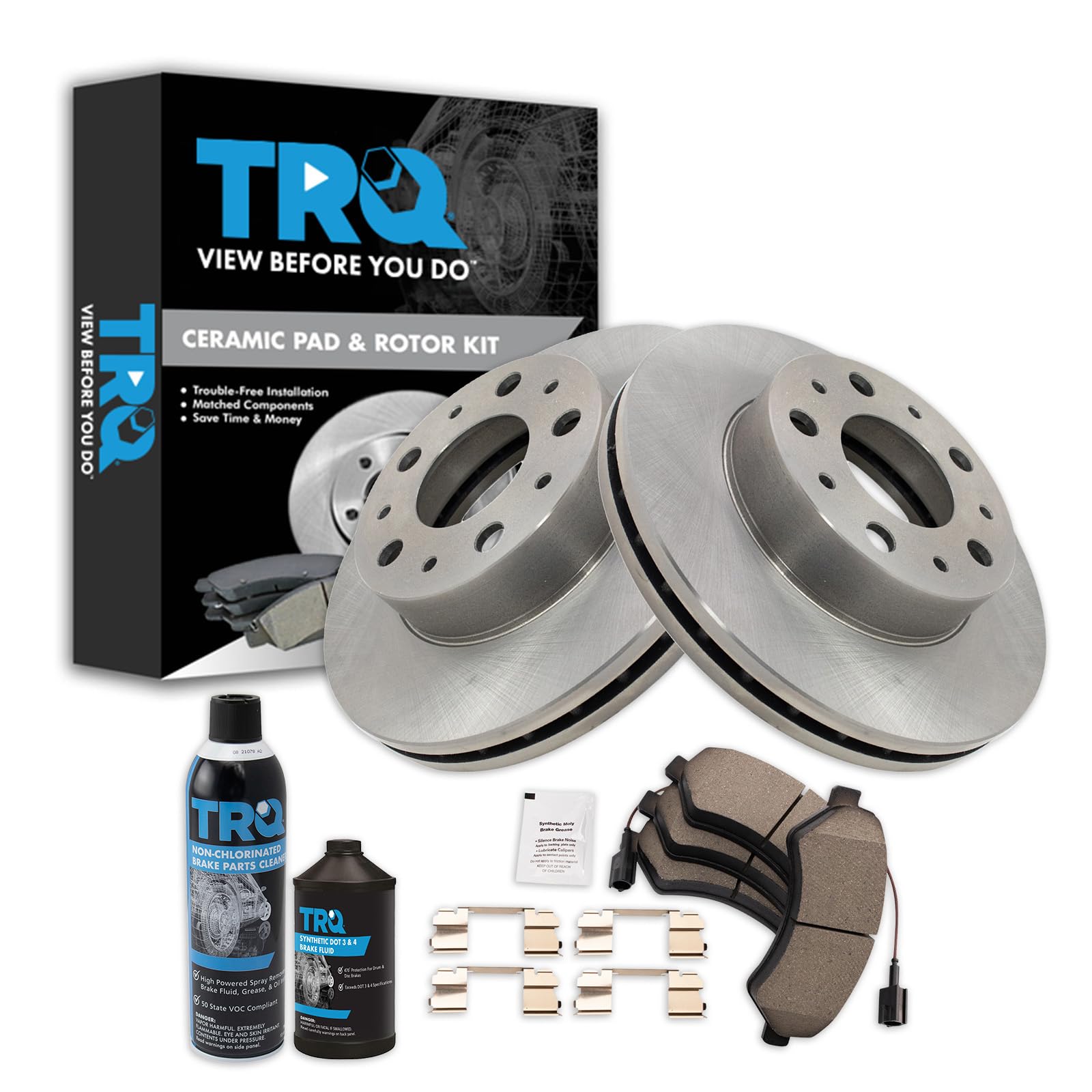 Foto 2 pulgar | Kit De Pastillas De Freno Y Rotor Ceramic Trq Para Ram Promaster 2014-2021 - Venta Internacional.
