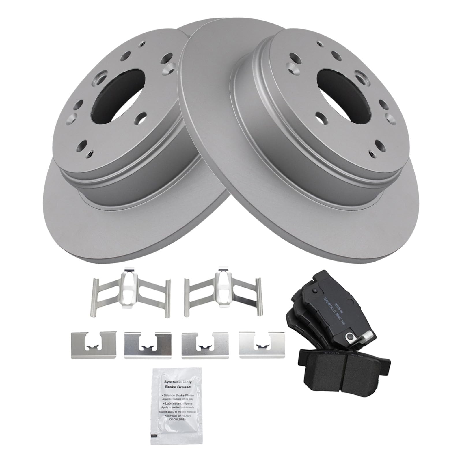 Foto 3 pulgar | Kit De Pastillas De Freno Y Rotor Trq Trasero Para Acura Tl 2004-2008 - Venta Internacional.