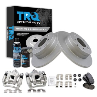 Foto 1 | Kit De Pastillas De Freno Y Rotor Trasero Trq Para Hyundai Sonata 2015 - Venta Internacional.