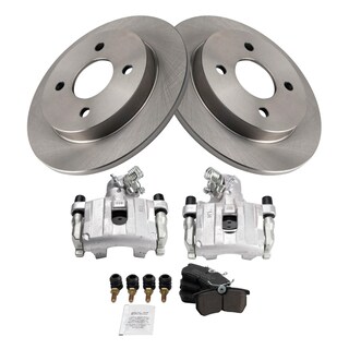 Foto 2 | Kit De Pastillas De Freno Y Rotor Trq Ceramic Para Ford Focus 2007 - Venta Internacional.