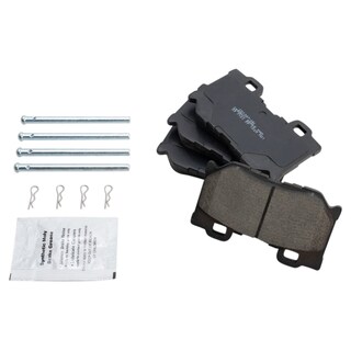 Foto 3 | Kit De Pastillas De Freno Y Rotor Trasero Trq Compatible Con Infiniti 2011-19 - Venta Internacional.
