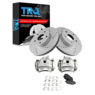 Foto 1 | Kit De Pastillas De Freno Y Rotor Trq Front Performance Para Toyota Tacoma - Venta Internacional.