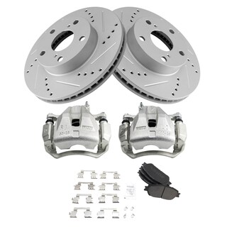 Foto 2 | Kit De Pastillas De Freno Y Rotor Trq Front Performance Para Toyota Tacoma - Venta Internacional.