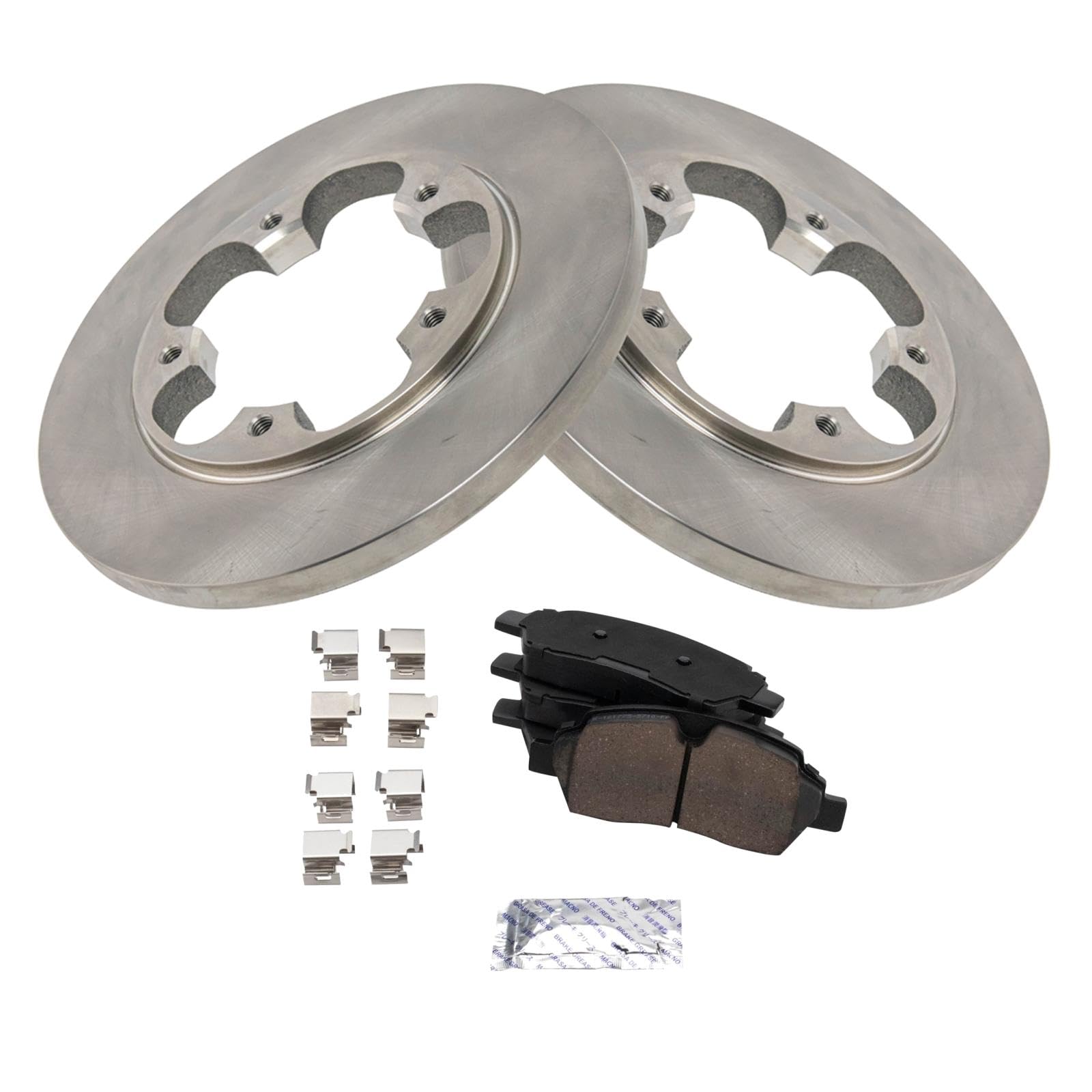 Foto 3 pulgar | Kit De Pastillas De Freno Y Rotor Trq Ceramic Para Ford Transit 2015-2019 - Venta Internacional.