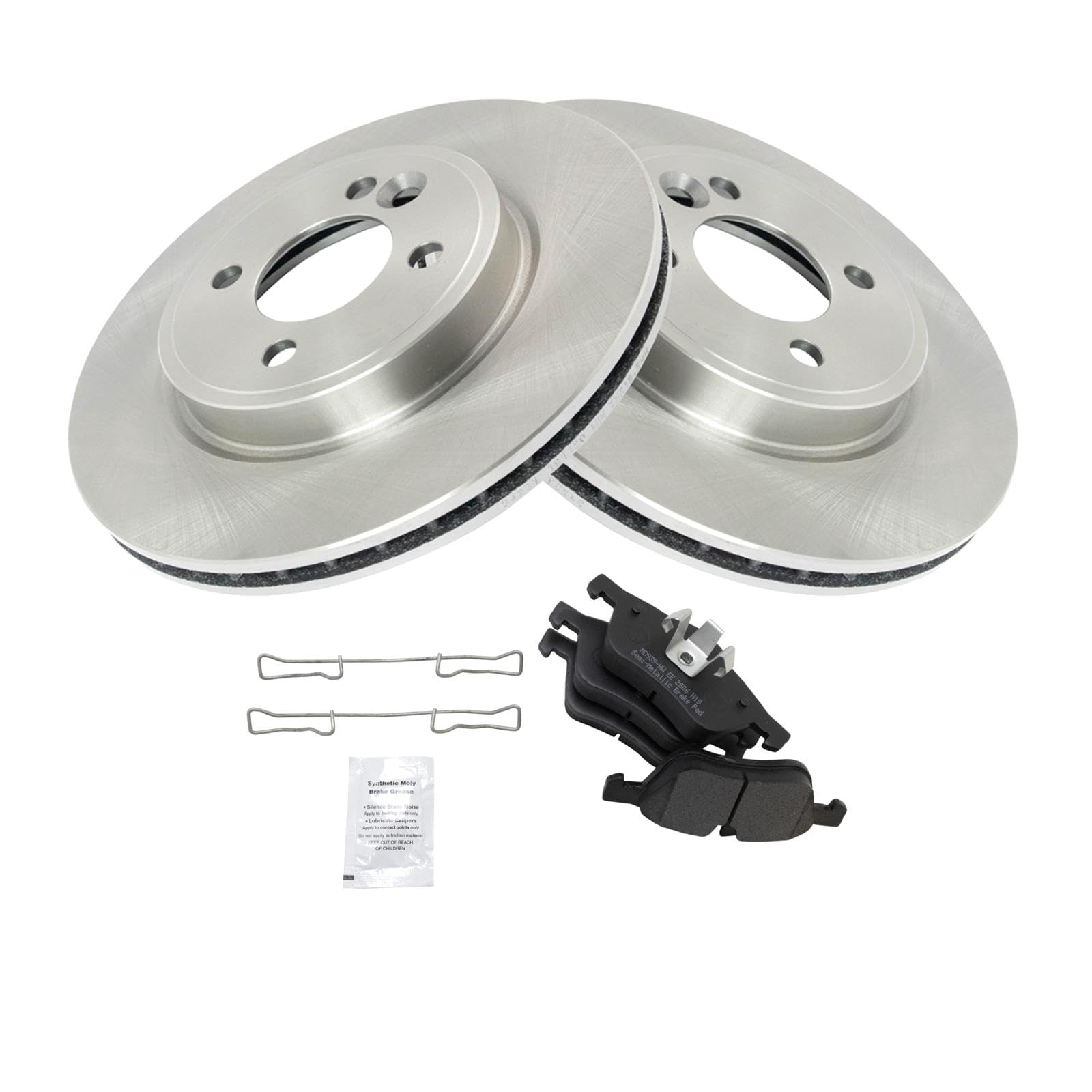 Foto 3 pulgar | Kit De Pastillas De Freno Y Rotor Trq Semimetálico Para Mini Cooper 2002-2006 - Venta Internacional.