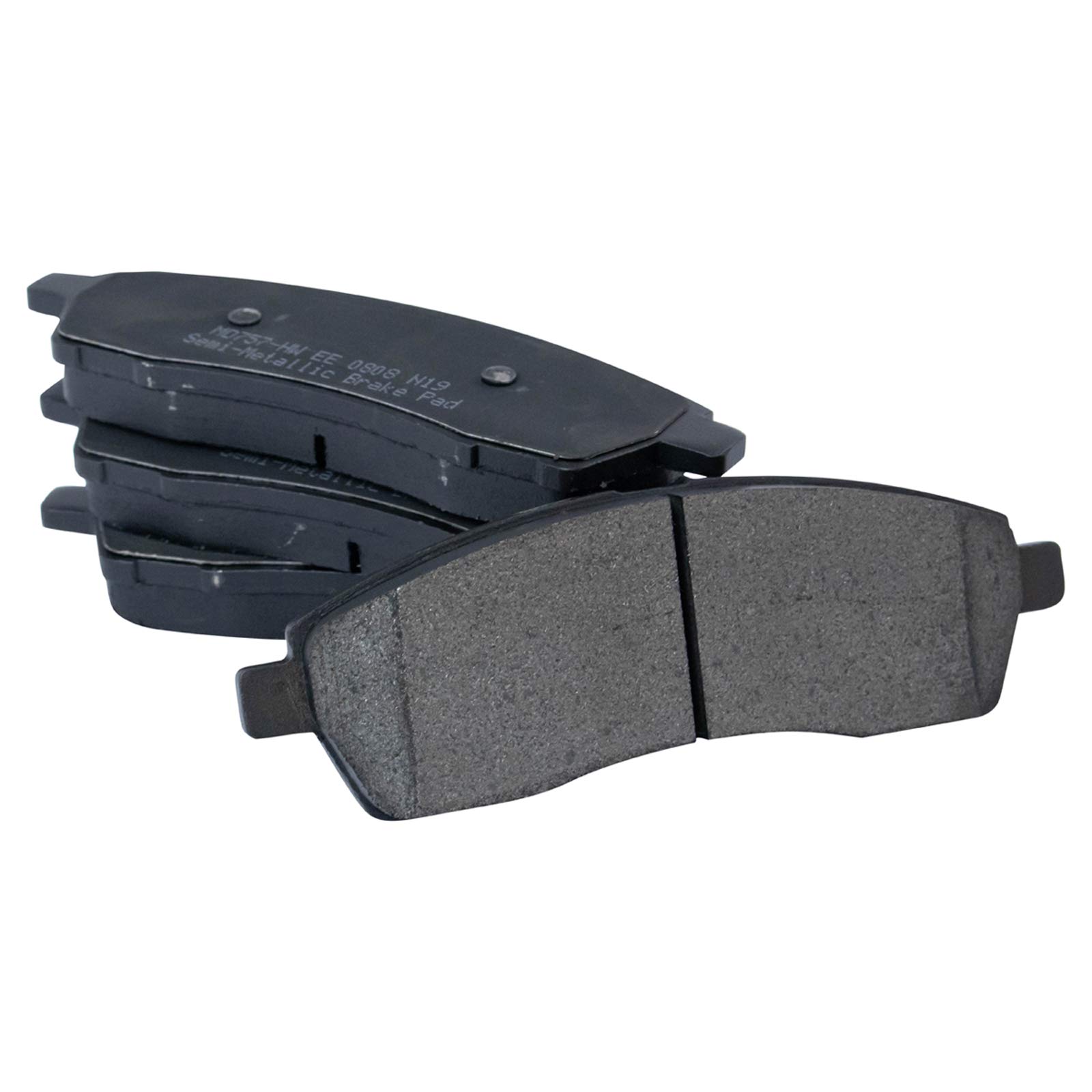 Foto 5 pulgar | Kit De Pastillas De Freno Y Rotor Trasero Trq Semimetálico Para Ford - Venta Internacional.
