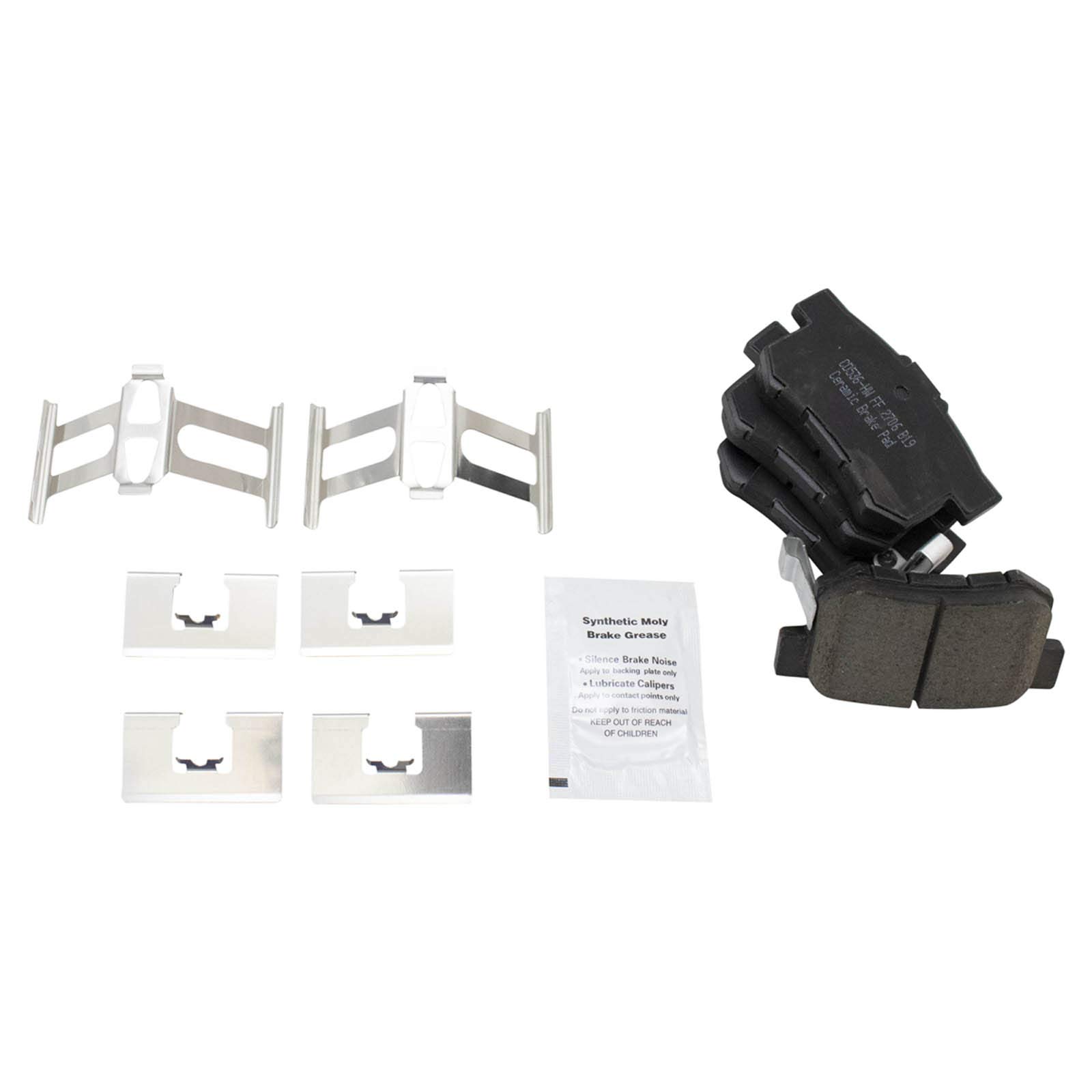 Foto 4 pulgar | Kit De Pastillas De Freno Y Rotor Trq Trasero Para Acura Rdx 07-12 Con Pinzas - Venta Internacional.