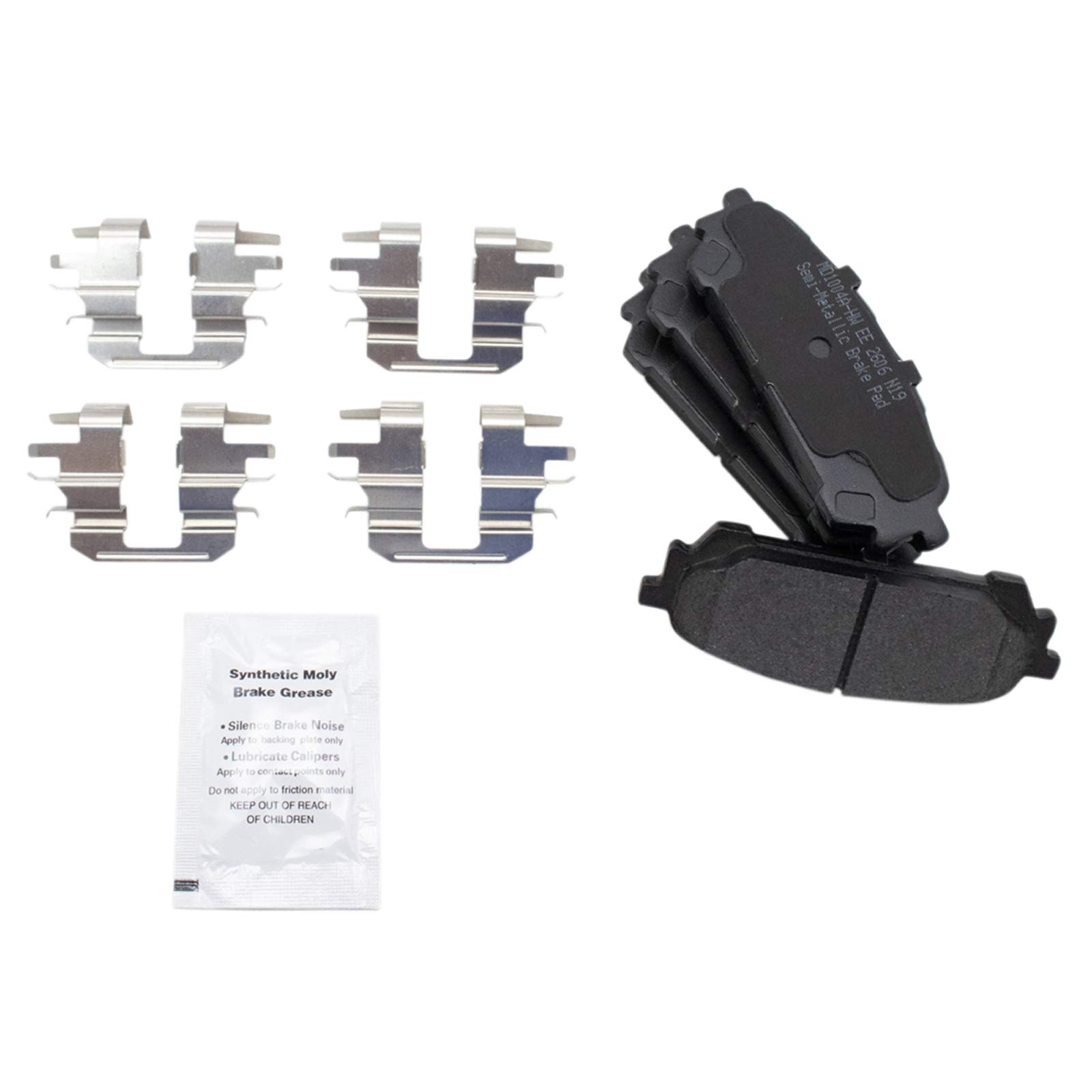 Foto 4 pulgar | Kit De Pastillas De Freno Y Rotor Trasero Trq Semimetálico Para Subaru Forester 2008 - Venta Internacional.