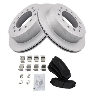 Foto 2 | Kit De Pastillas De Freno Y Rotor Trasero Trq Para Lexus Toyota 2010-2022 - Venta Internacional.