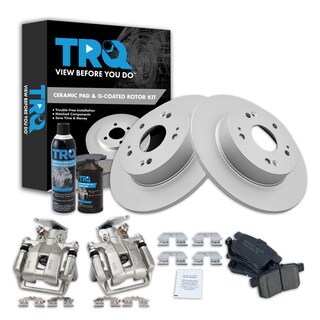 Foto 1 | Kit De Pastillas De Freno Y Rotor Trq Trasero Compatible Con Honda Accord 13-17 - Venta Internacional.